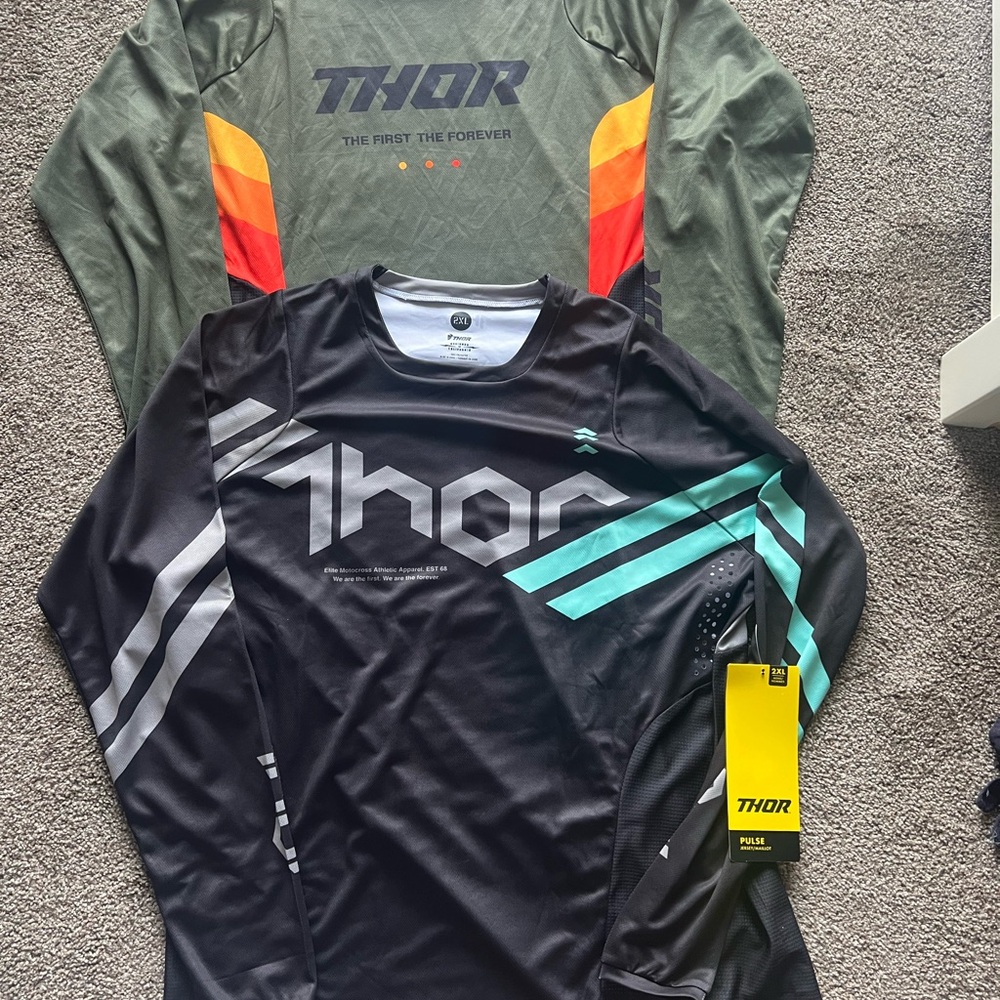 NWT Thor Racing Jerseys Set